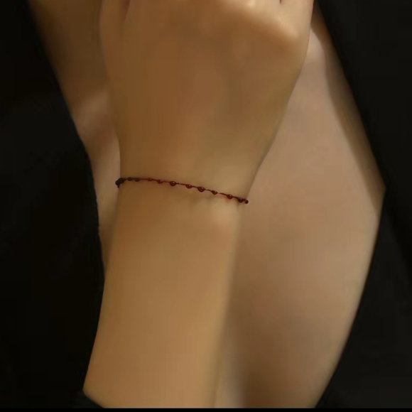 SOLD Halloween Faux Blood Drip Bracelet - Picture 1 of 4
